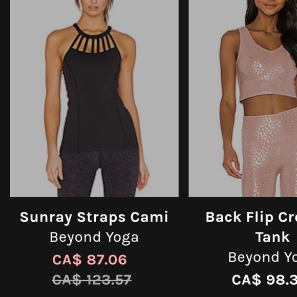 REVOLVE Beyond Yoga black tank top - Picture 7 of 7